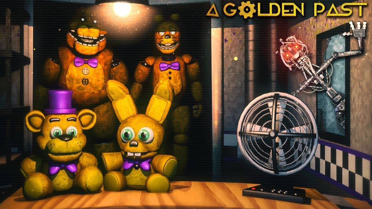3. Északa is kipipálva. FNAF 0. Golden Past