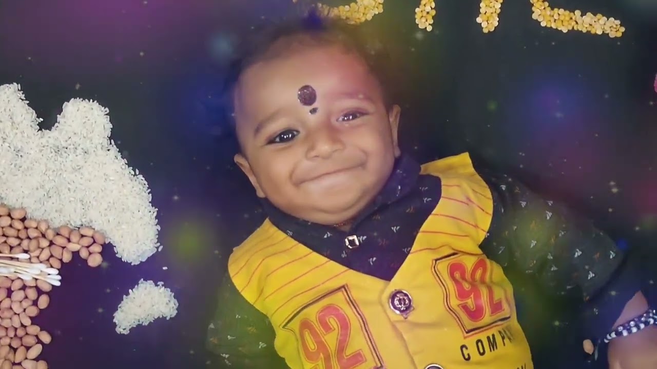 #Happy Pongal 5th month birthday Pongal theme