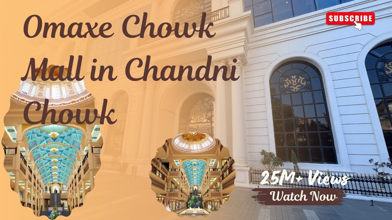 Chandni Chowk  Omaxe Mall The Heart of Delhi Shopping Uncovered| Old Delhi का New Trendiest Spot