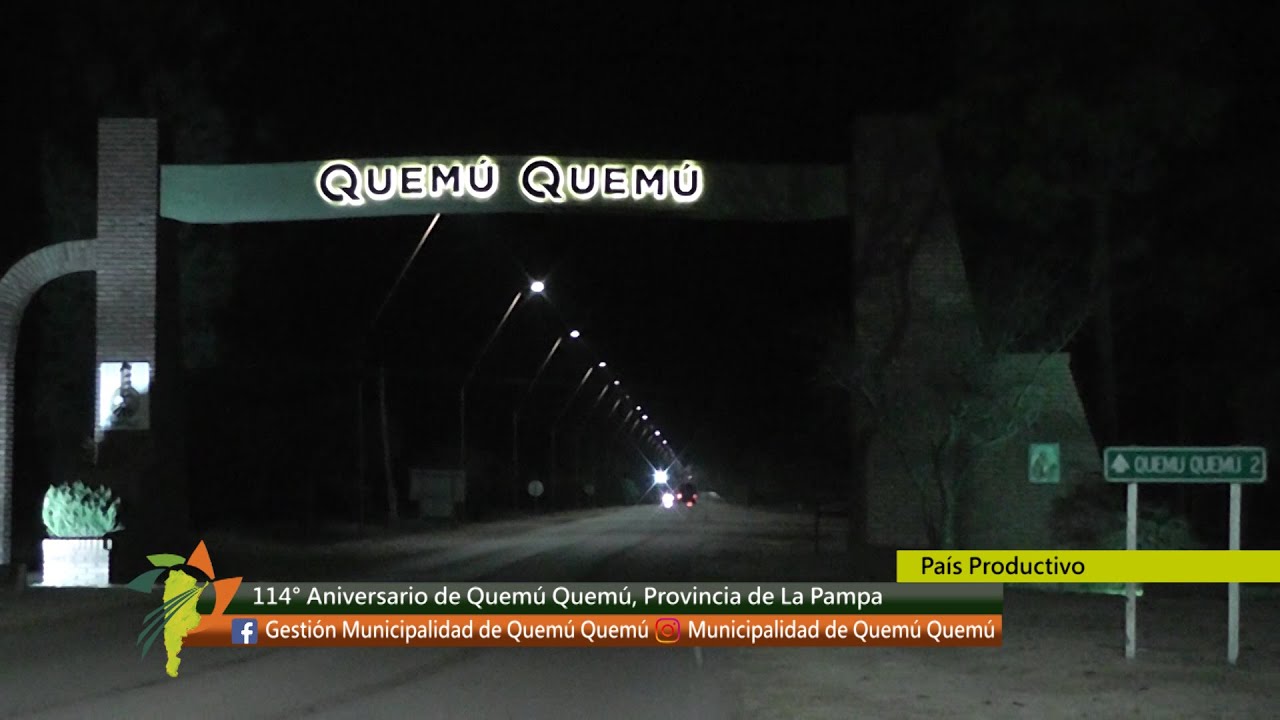 114° Aniversario Quemú Quemú, La Pampa 06-08-2022