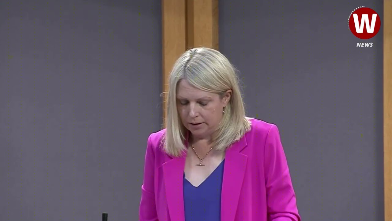 Former minister sacked by Vaughan Gething breaks silence with emotional statement in Senedd