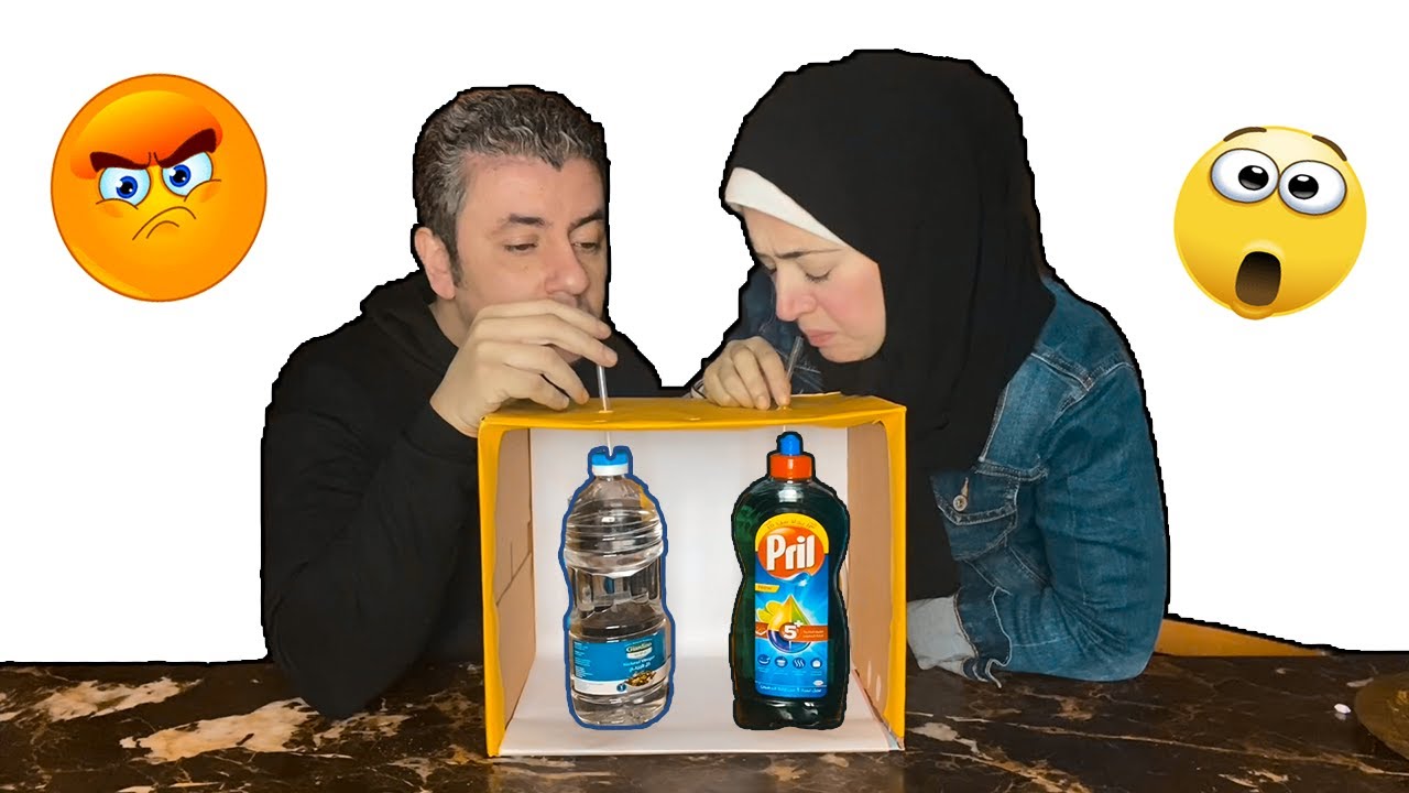 تحدي لاتختار المشروب الخاطئ | تجربة سيئة 😫..! وحظ منيل 😣 اتبهدلنا