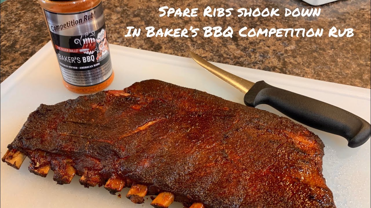 Delicious Whole Spare Ribs Old School Style | Barrel Smoker | Baker&rsquo;s BBQ | #bbq #ribs #bbqribs