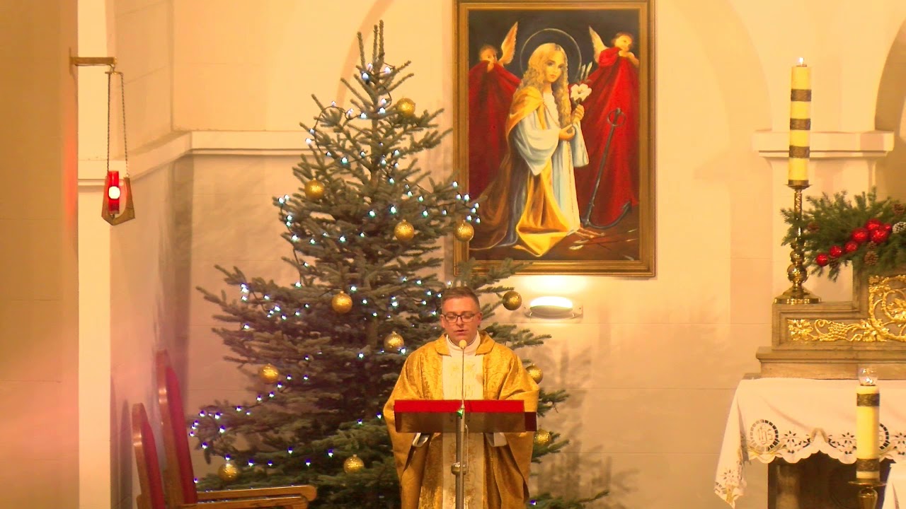 Pasterka z sanktuarium św. Jana Marii Vianneya przy parafii Matki Bożej Bolesnej w Czeladzi-Piaskach