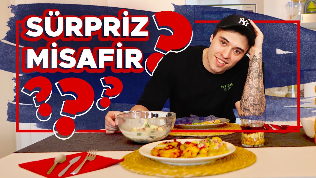30 Dakikada Çat Kapı Misafirim Geldi Menüsü Yaptım!