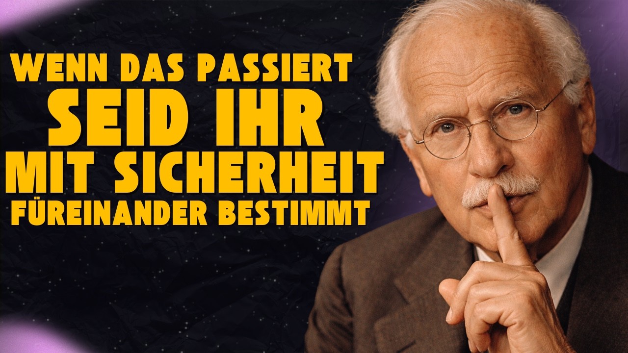 Das ist das Zeichen, dass ihr füreinander bestimmt seid – Niemand spricht darüber | Carl Jung