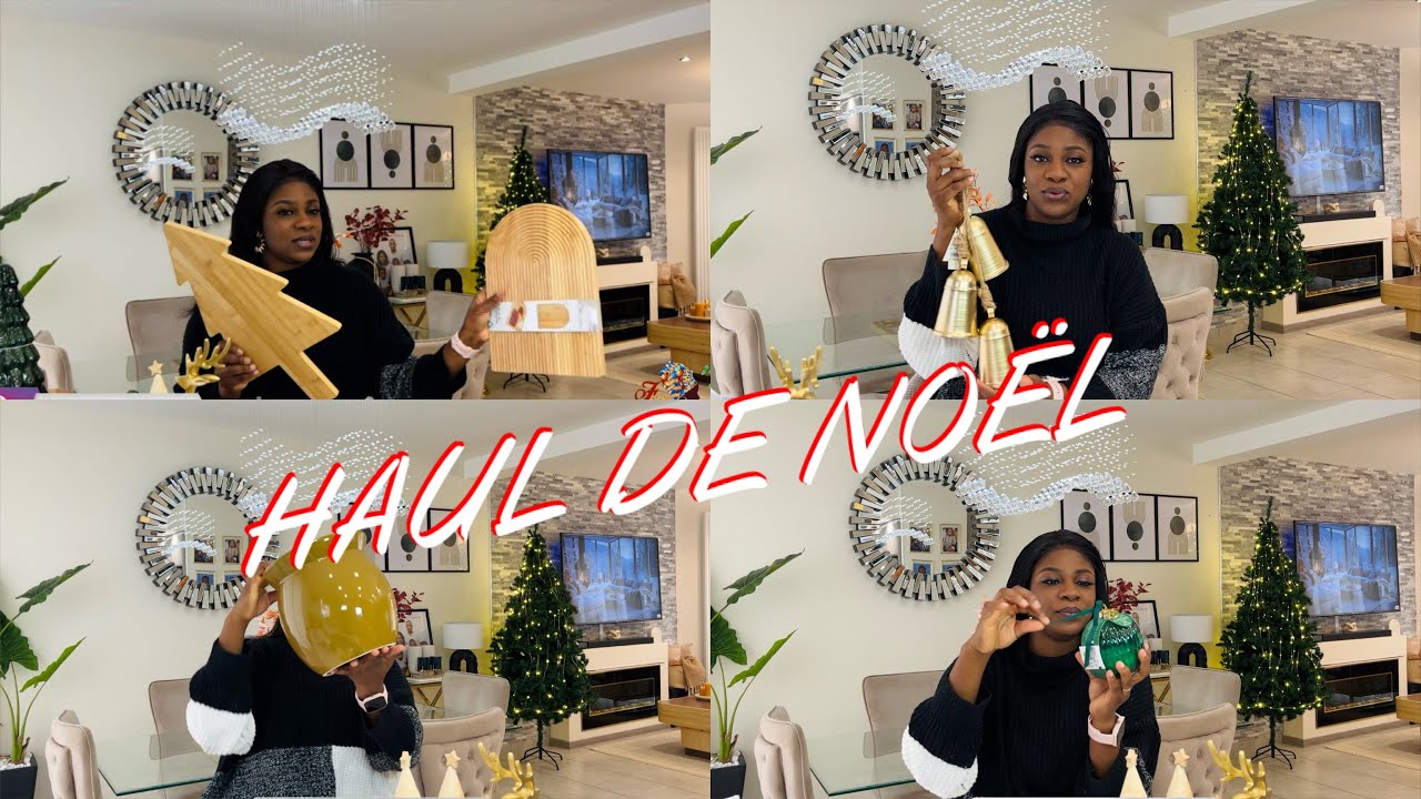 Nouveauté Noël pour mon salon-Haul Noël-idée déco-J’enlève tous mes déco d’automne