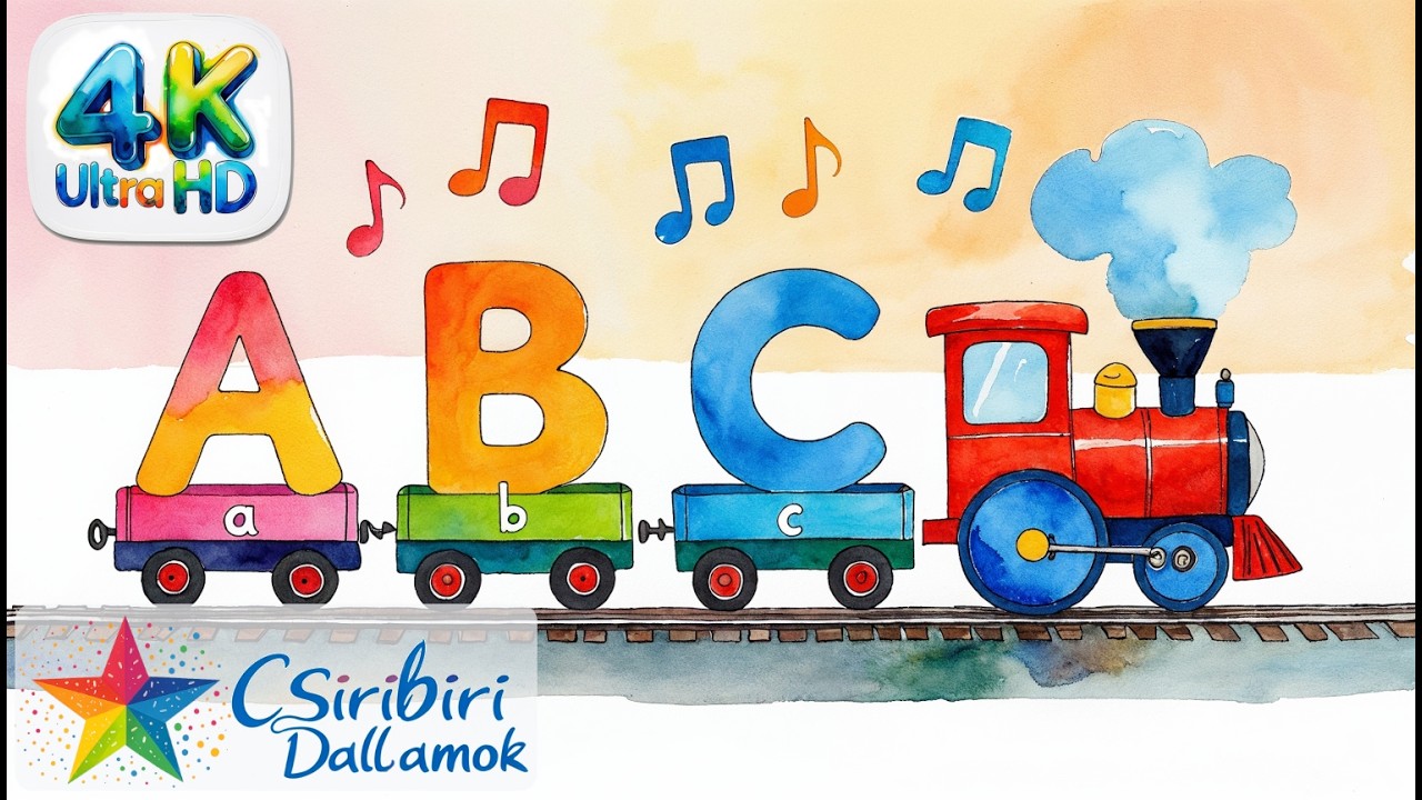 Zengő ABC – Játékos Betűtanító Mondóka Gyerekeknek - Gyerekdal [4K]