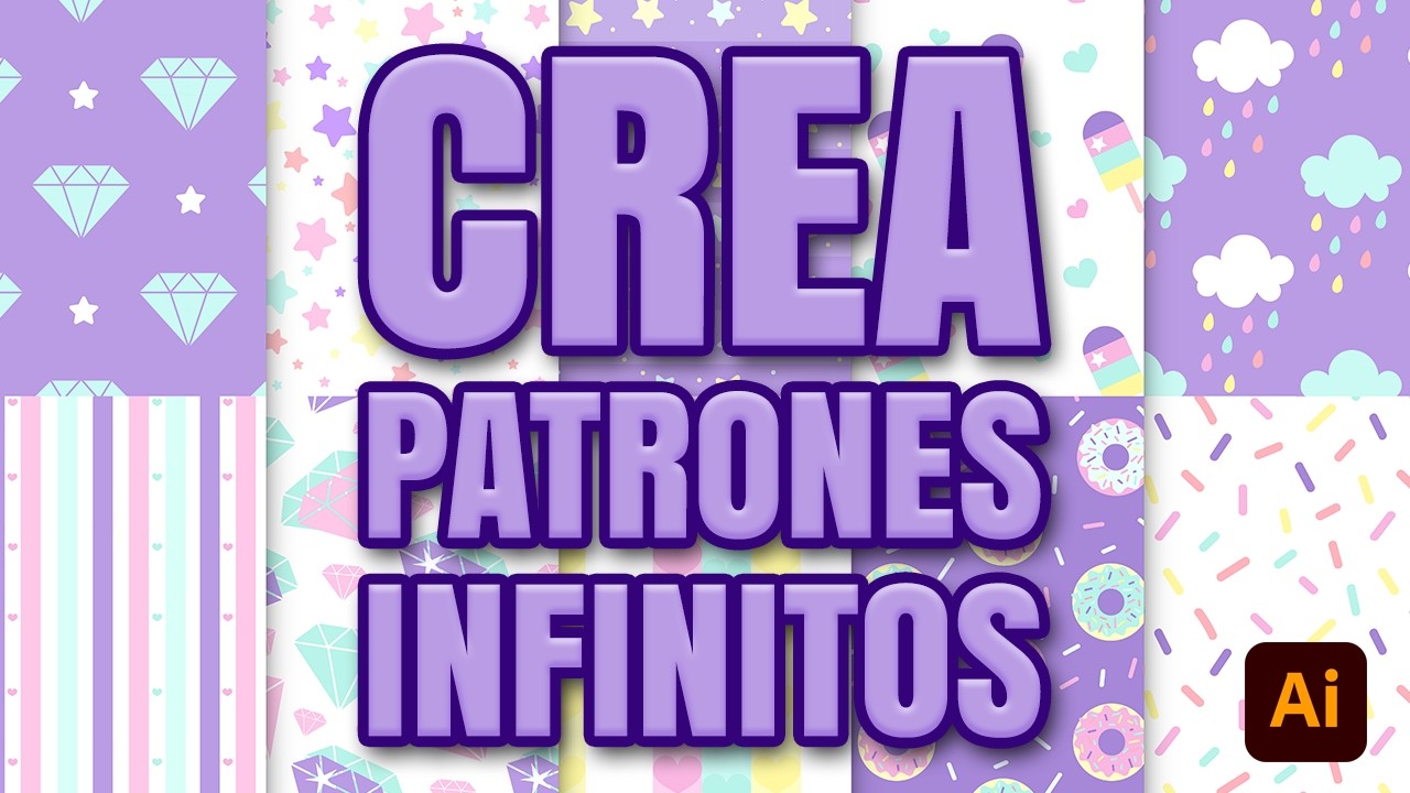Crea Patrones INFINITOS en Illustrator (El Secreto para Fondos Perfectos)