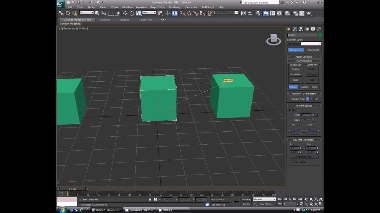 Basics of constraints in 3ds max part 2: Position Constraints