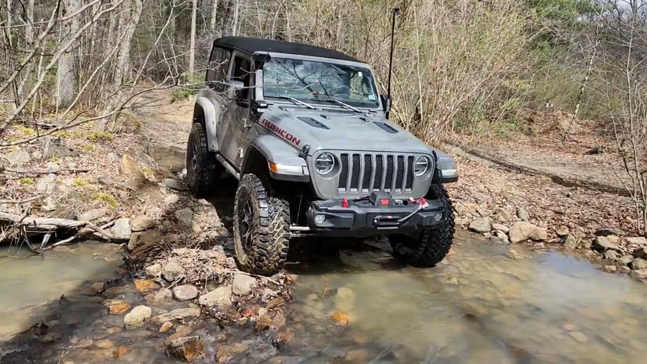 The Toughest Obstacle at Peters Mills Run OHV Trail in VA