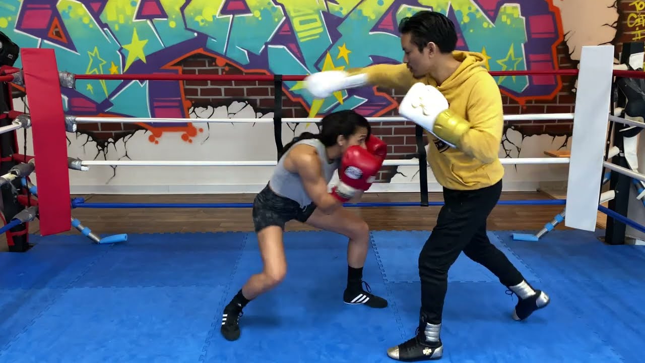 Boxing DEFENSE & COUNTER against the RIGHT CROSS