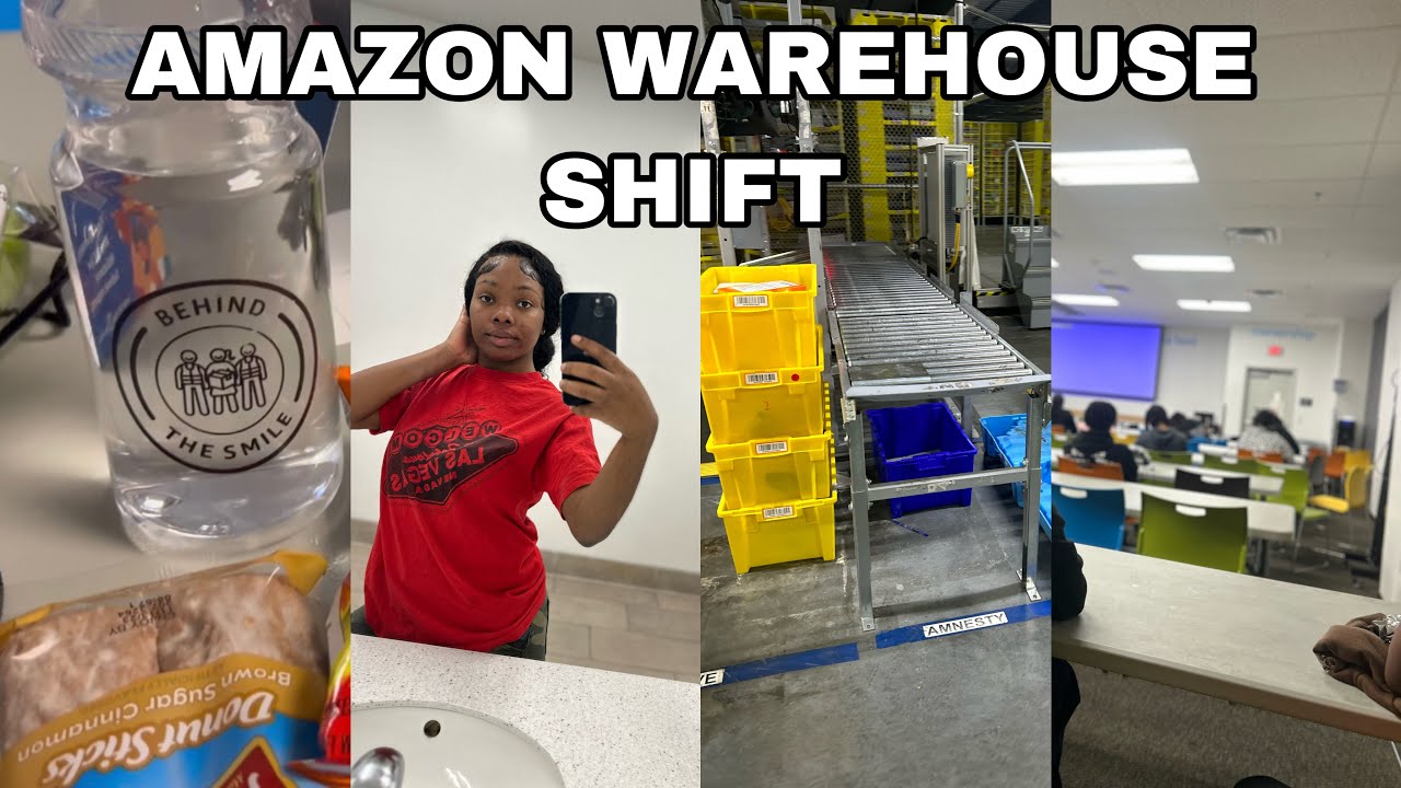 AMAZON WAREHOUSE SHIFT 6pm-4:30am |SUNDAY-WEDNESDAY OVERNIGHT SHIFT Vlogmas