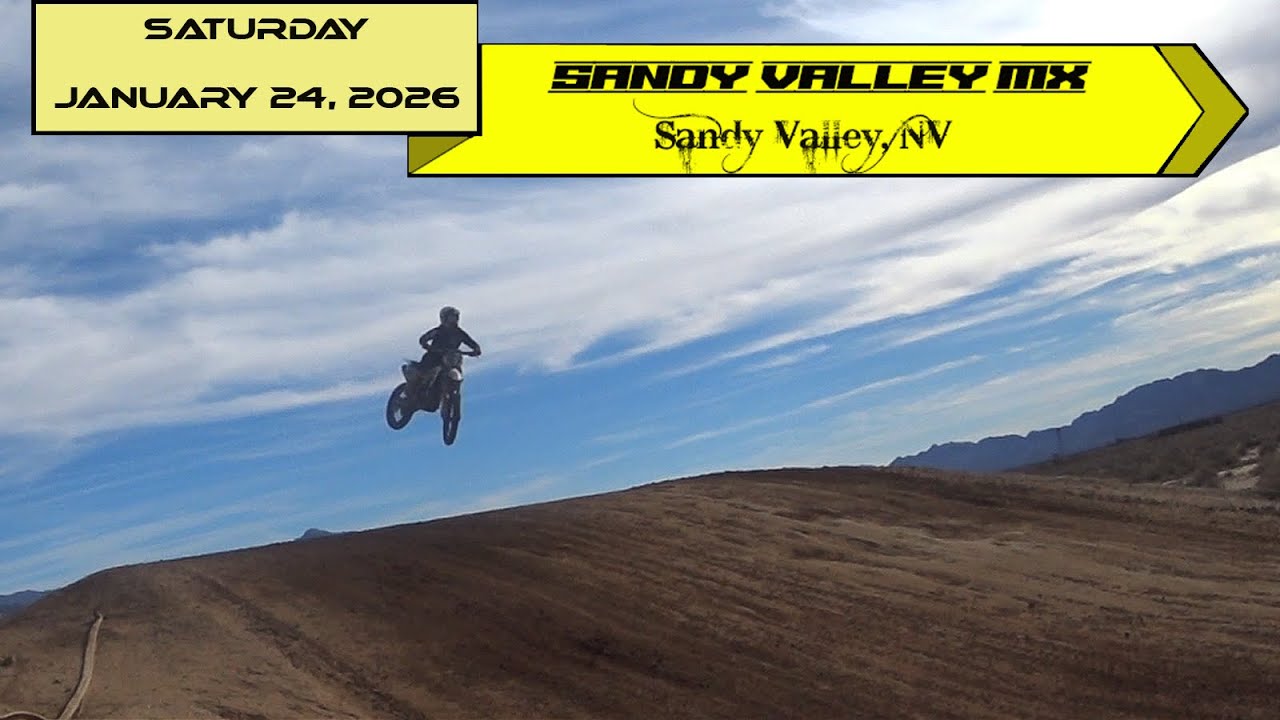 Sandy Valley open practice on Saturday January 24, 2026
