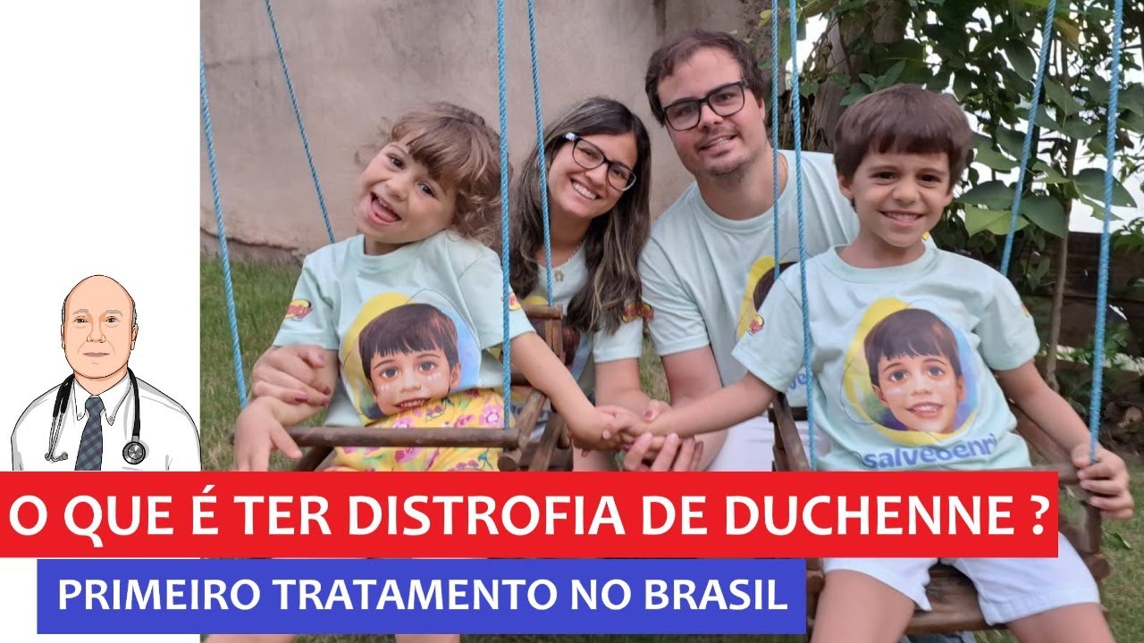 Que doença é a distrofia muscular de Duchenne? A primeira criança tratada no Brasil