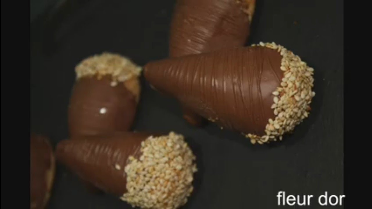 حلوة جافة بالسمسم ذوق خيالي و ذوب فالفم 😍🤤  gâteau sec au semsem (jaljlan)