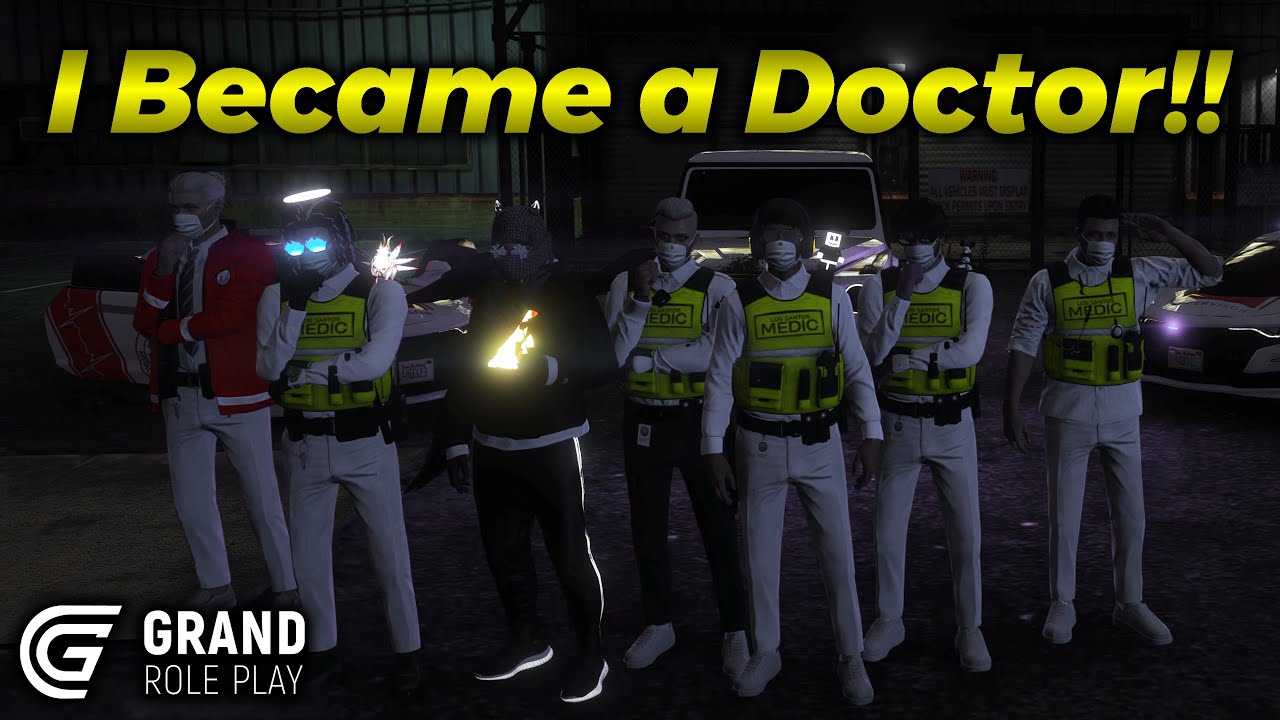 I Joined EMS in Grand RP!!