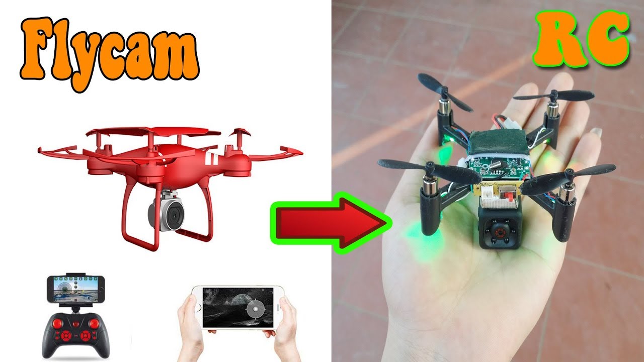 Thu Nhỏ Flycam KY101 Thành Drone RC Mini