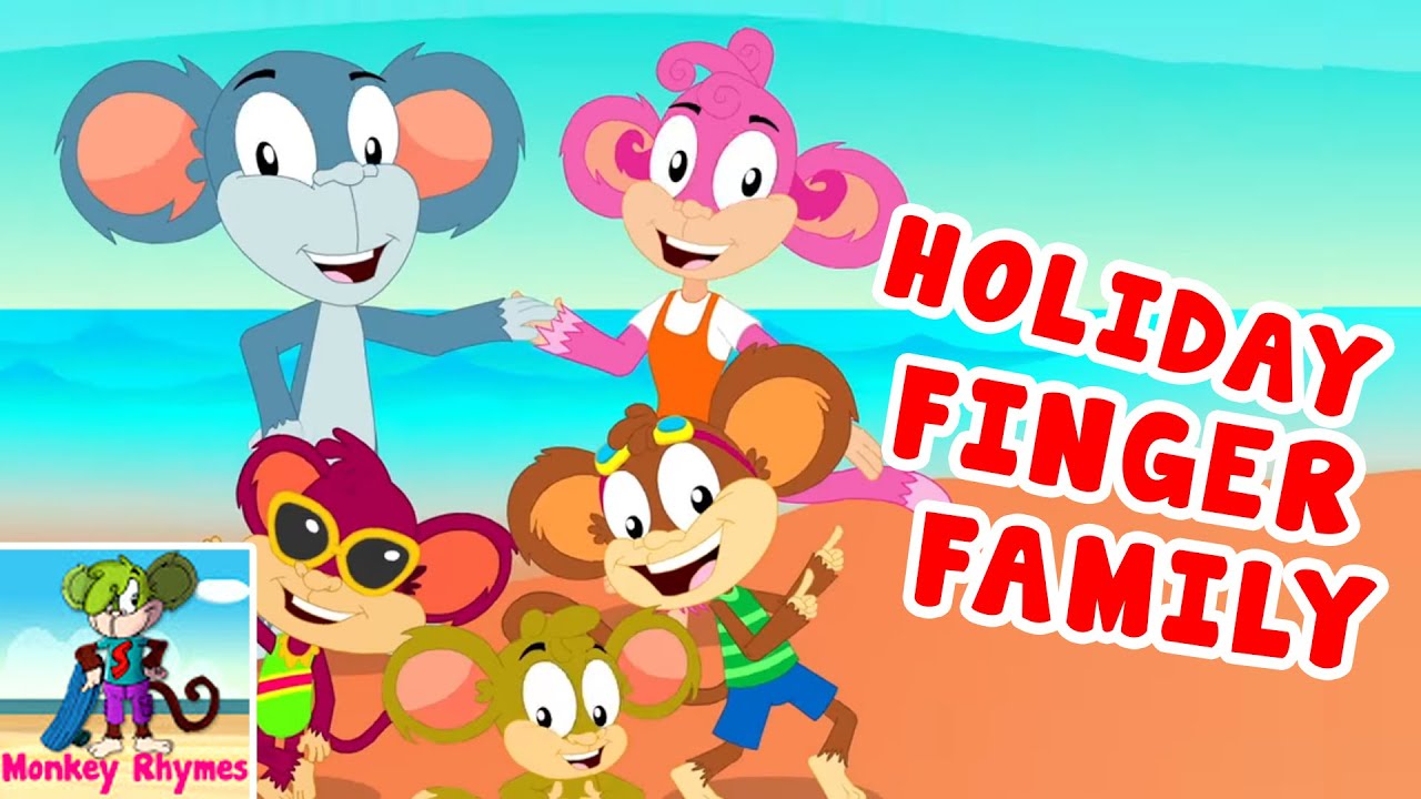 Holiday Finger Family | Family Songs For Children | Nursery Rhymes & Baby Song