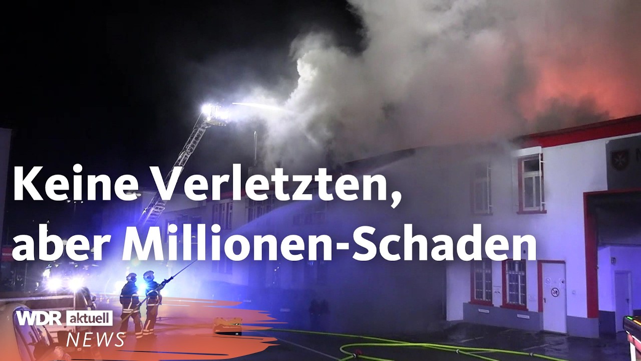 Wuppertal: Rettungswache der Malteser abgebrannt | WDR aktuell