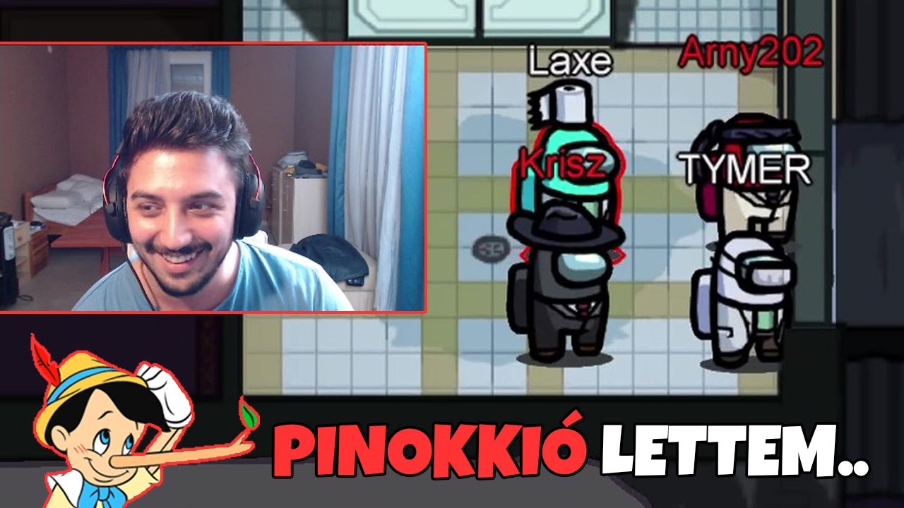 EZT HOGY DUMÁLTAM KI? | PINOKKIÓ LETTEM?! (Among Us)
