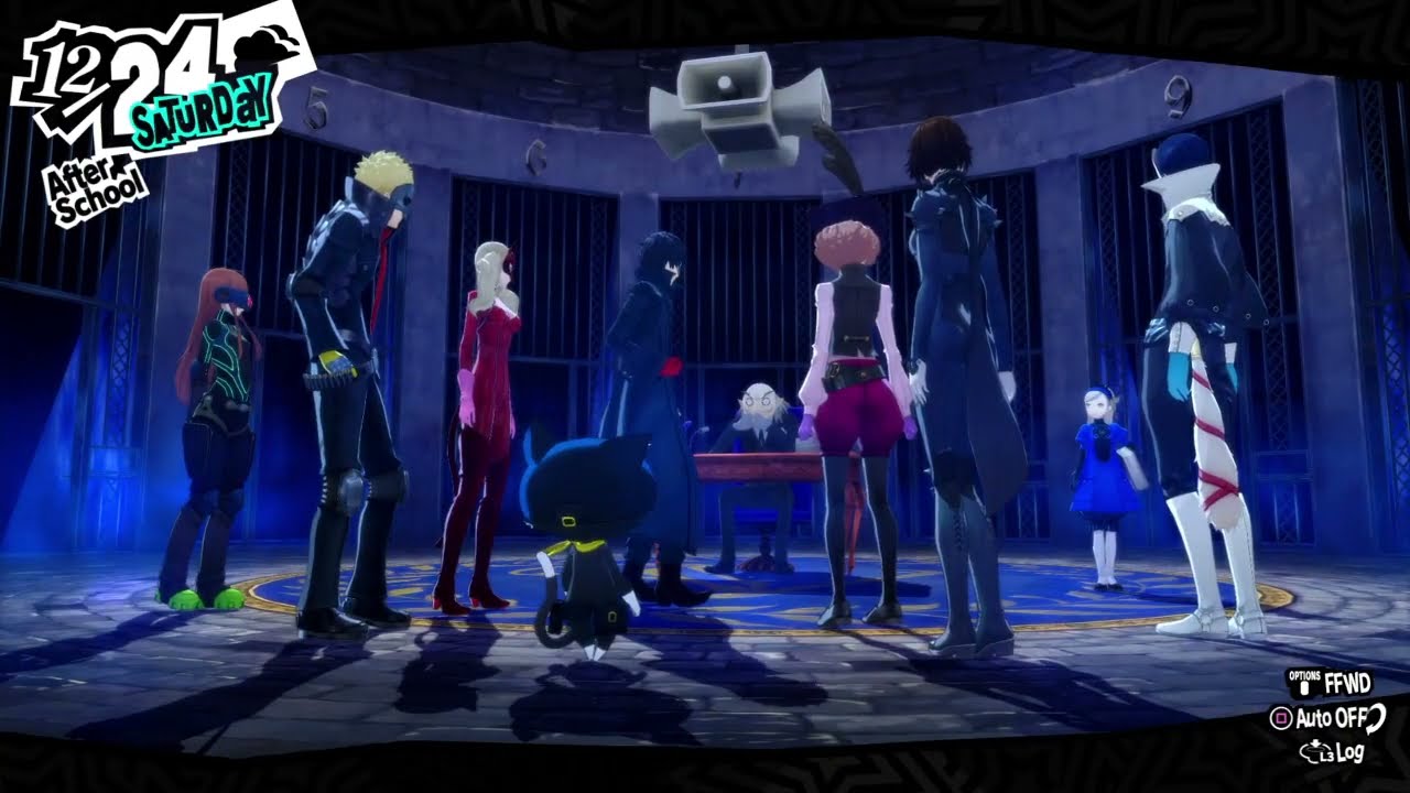 The Phantom Thieves meet Igor & Lavenza - Persona 5 Royal