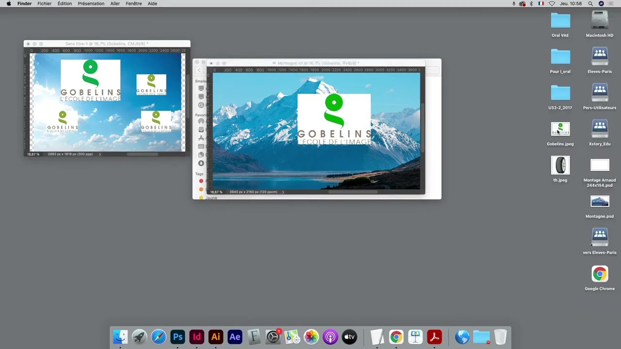 Photoshop   Objets dynamiques liés et objets incorporés, gagnez un temps fou !