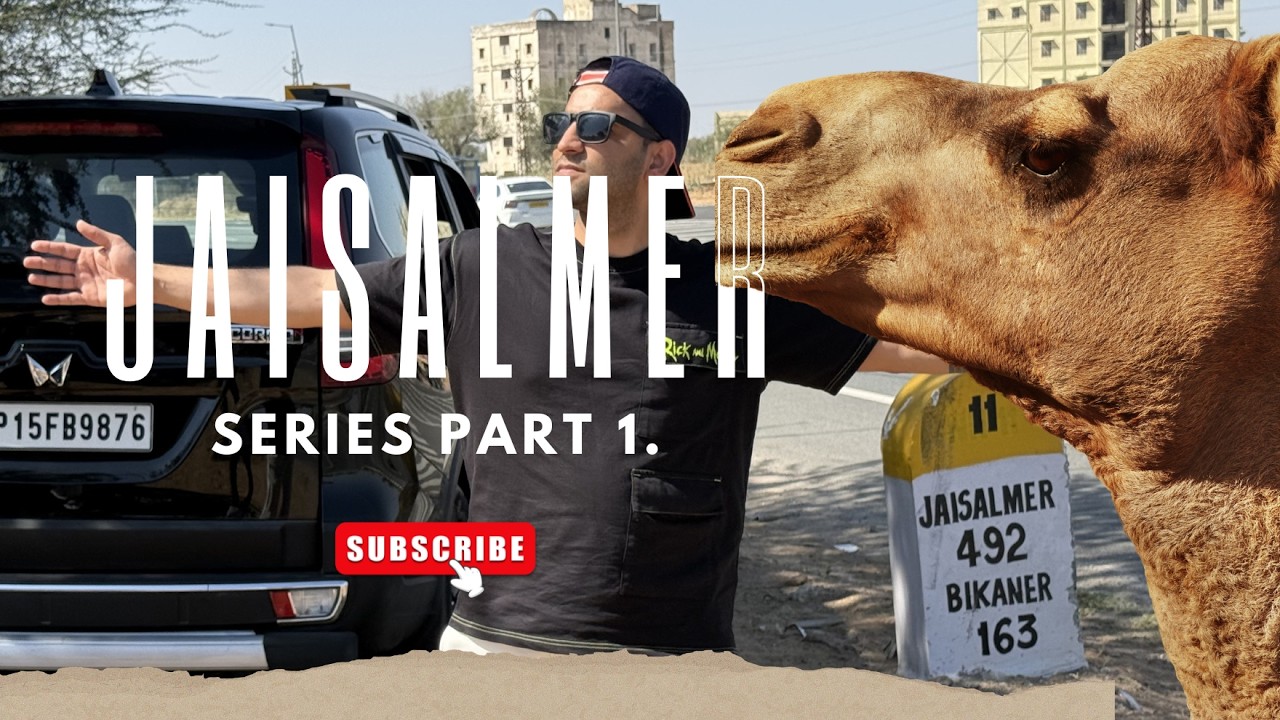 Golden City Jaisalmer 🏜️ Pehla Din Kaisa Tha? | Rajasthan Travel Vlog Part-1