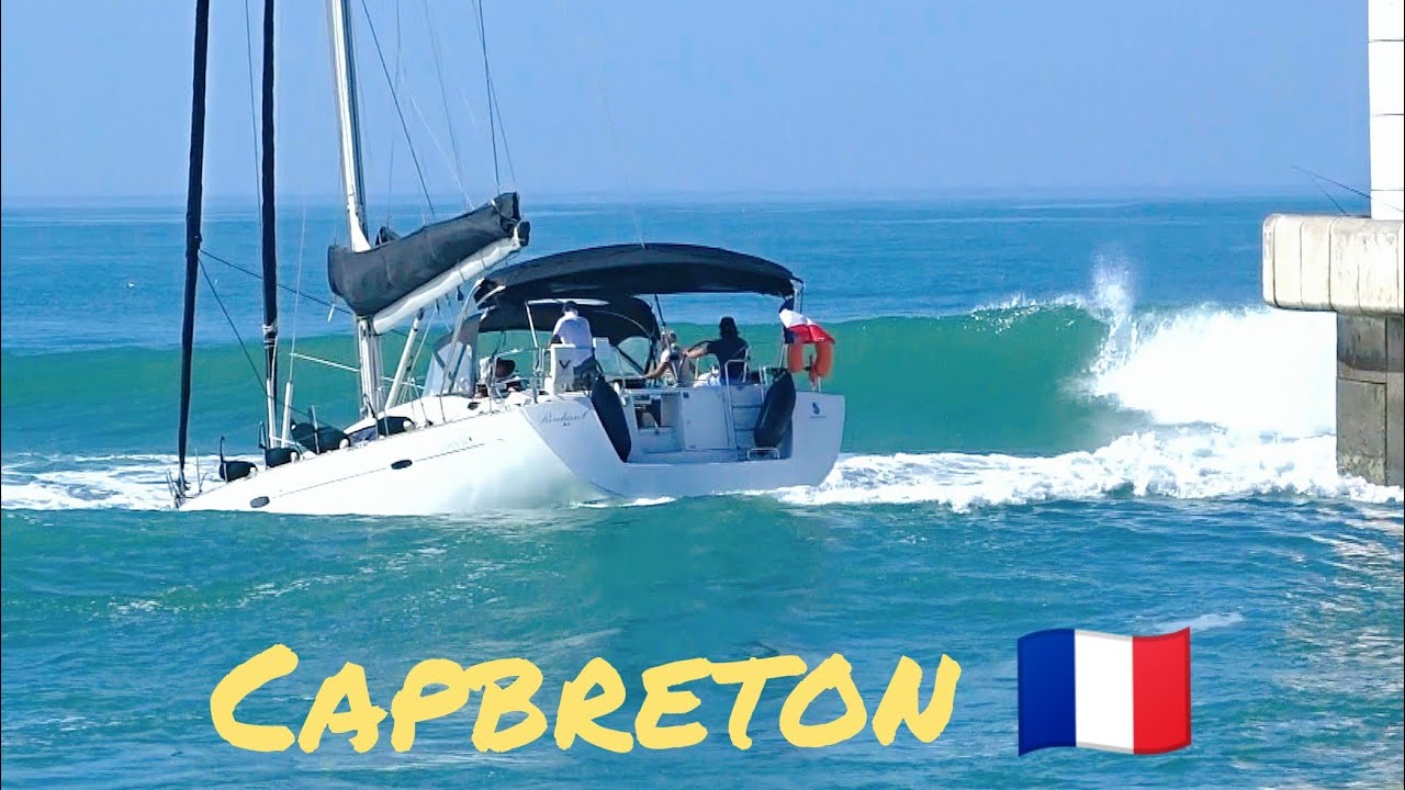 ⚠️ DANGER ⚠️ LE SURF EN BATEAU À CAPBRETON ÇA NE PASSE PAS TOUJOURS 🌊🚤🥶. @Alex.rolland