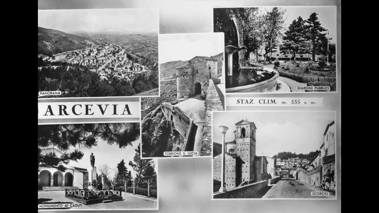Album di antiche cartoline di Arcevia (AN)