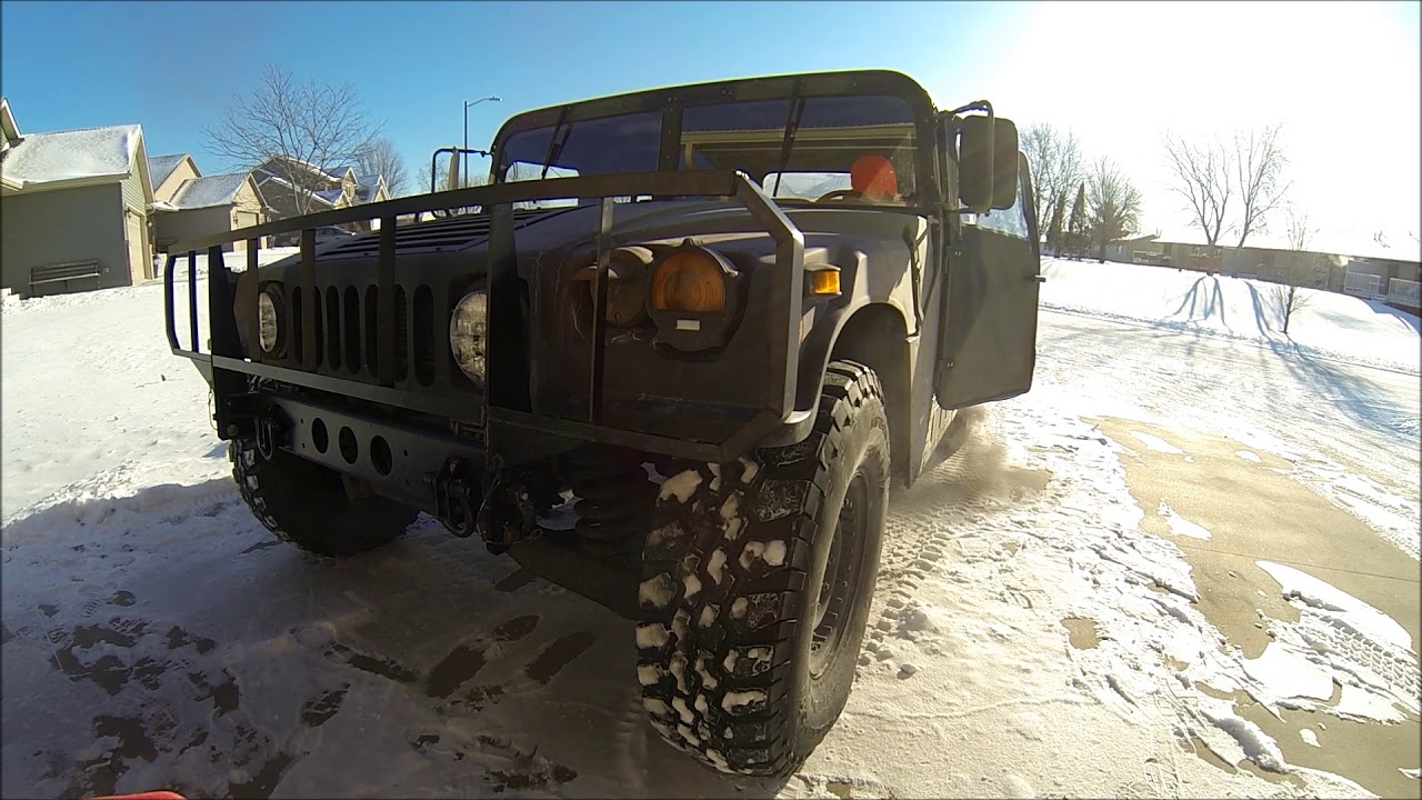 Hummer -20 Cold Start