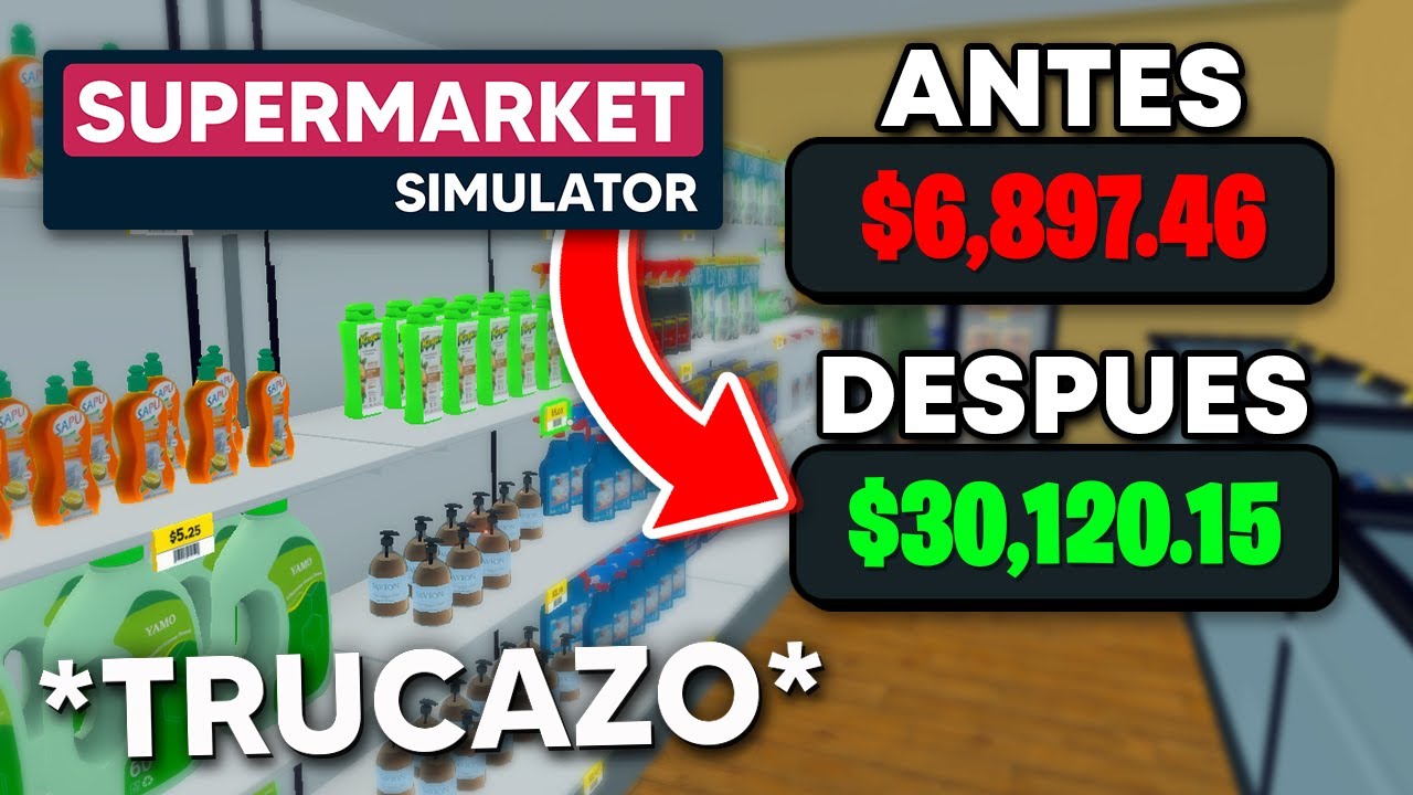 COMO GENERAR MÁS DINERO EN SUPERMARKET SIMULATOR! *TRUCOS Y CONSEJOS* (DE 1 A 9 DIAS)