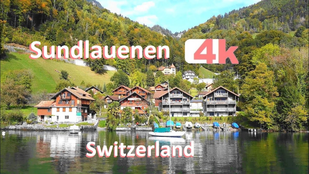 SWITZERLAND - Suiza - Sundlaunen - Merligen - SPIEZ - OBERHOFEN - SIGRISWIL - BEATENBERG - 4 K