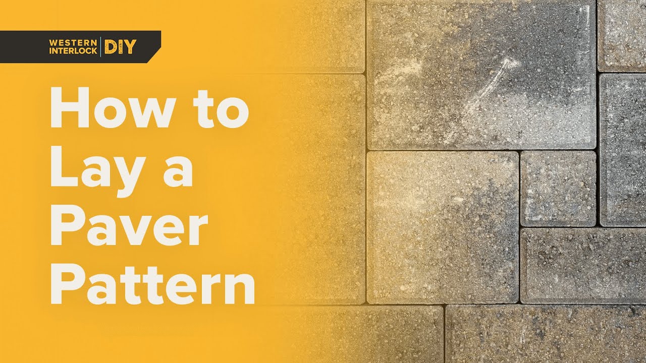 How to Lay a Perfect Paver Pattern