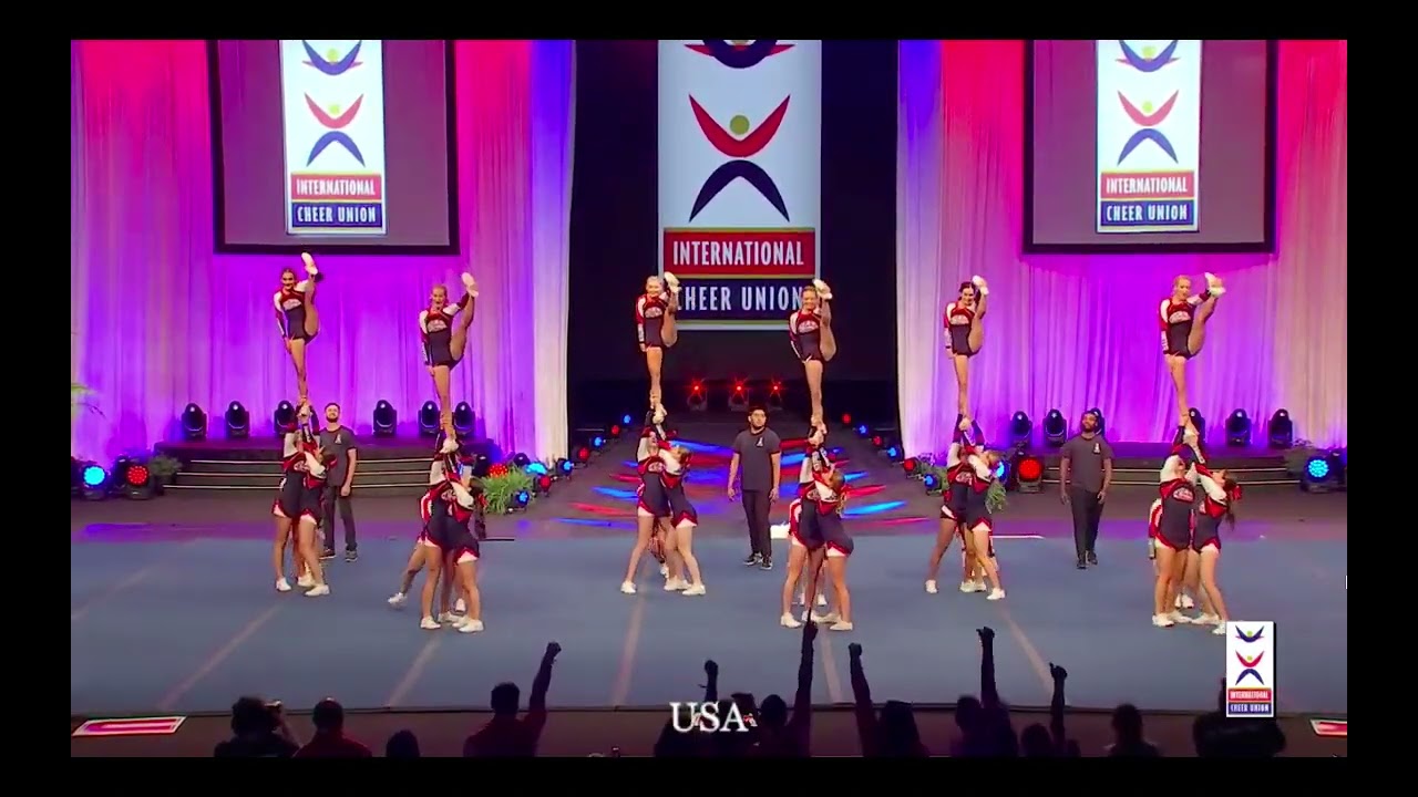 ICU Junior World Cheerleading Championships 2022, Team USA Junior All Girl
