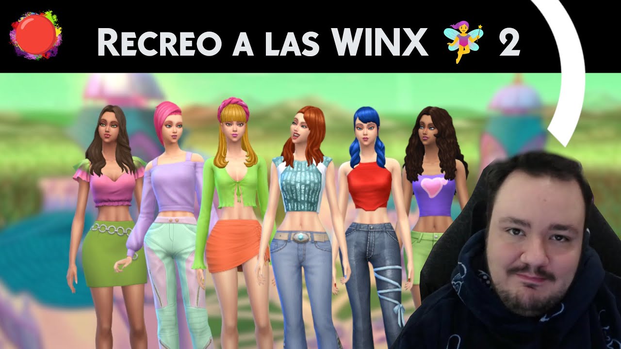 Recreo a las Winx en su forma de Hada con el pack Naturaleza Encantada sims 4 🧚‍♀️💖😊