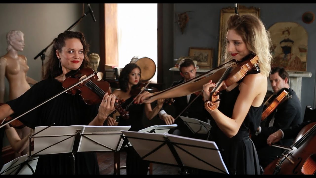 Bach: Double Violin Concerto - 2nd mvmt - Stringspace Orchestra