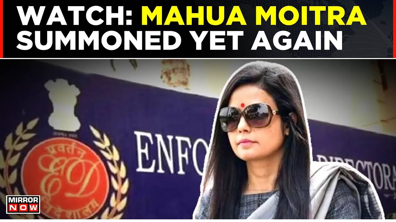 Enforcement Directorate Summons Mahua Moitra, Darshan Hiranandani In Forex Case | Top News