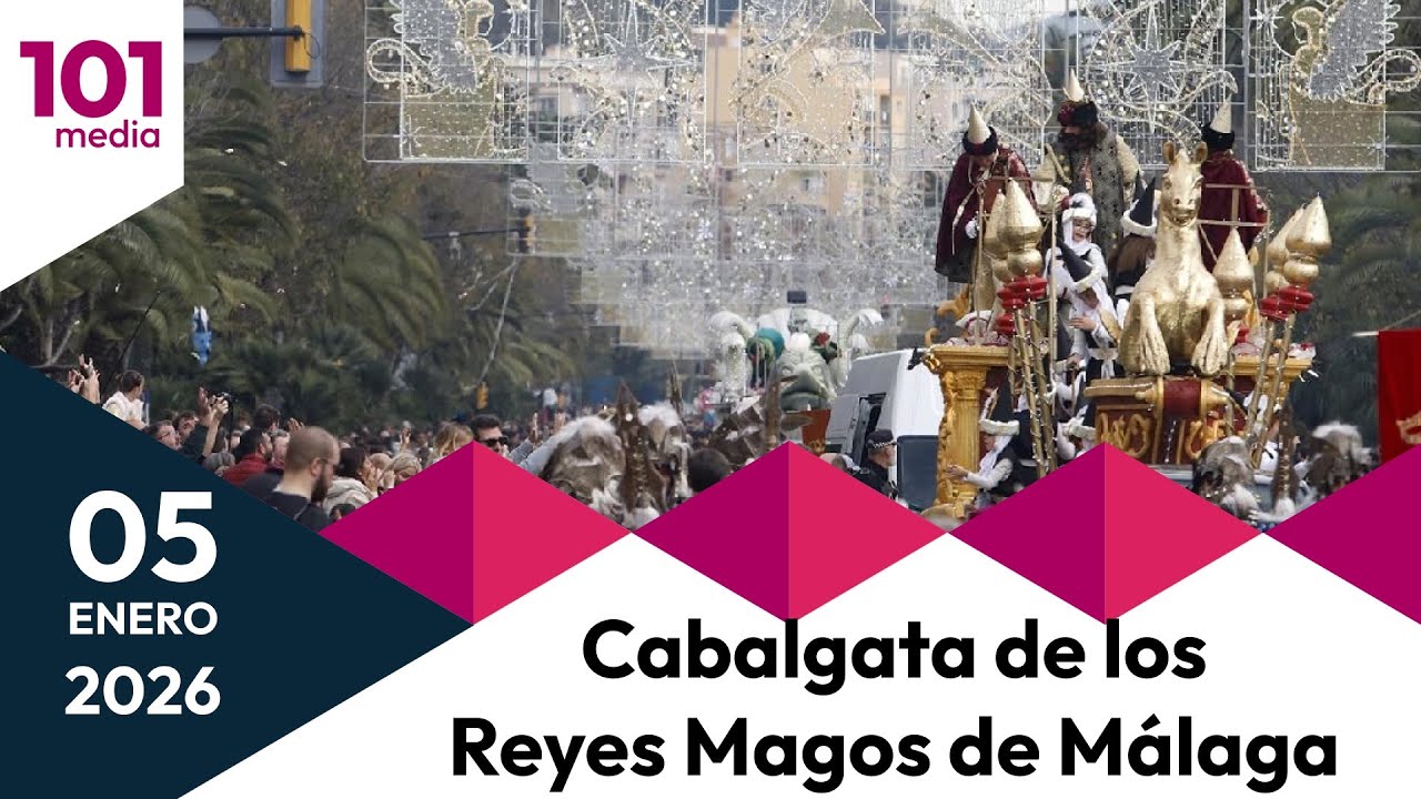 🔴 Cabalgata de los Reyes Magos de Málaga