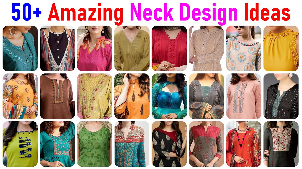 🌟Top 50+ Neck Design 2023 | Designer Latest Salwar Suit Neck Designs | New Unique neck design