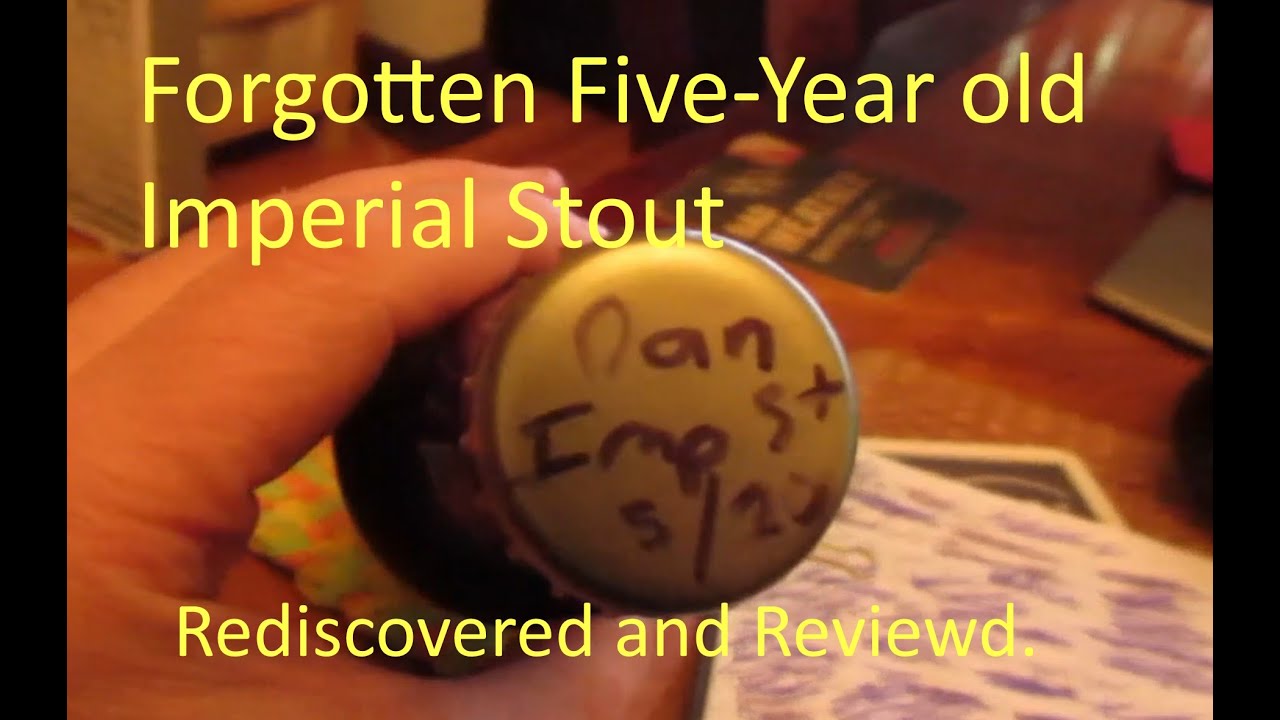 Отзыв читателя - Возвращаемся к Dan's Imperial Stout теперь, когда ему 5 лет.