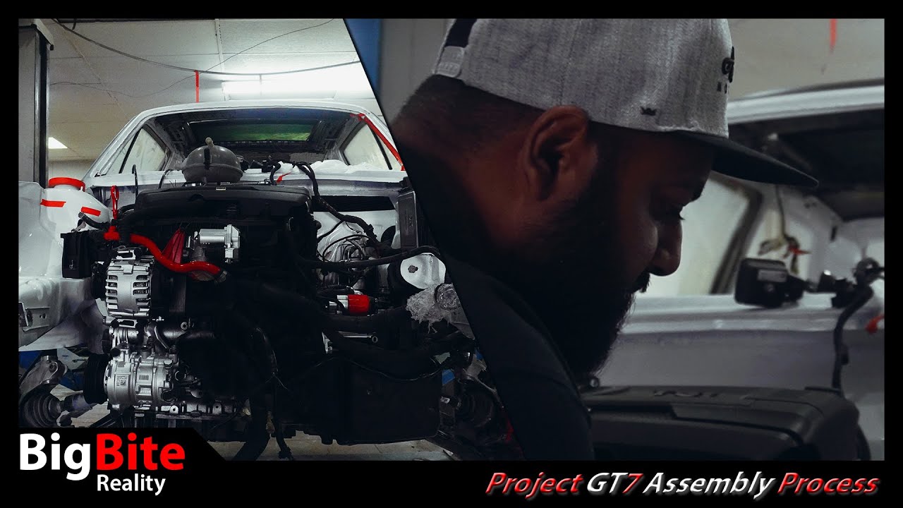 Golf 7 GTI engine swap into Mk1 . GT7   - #mrbigbite