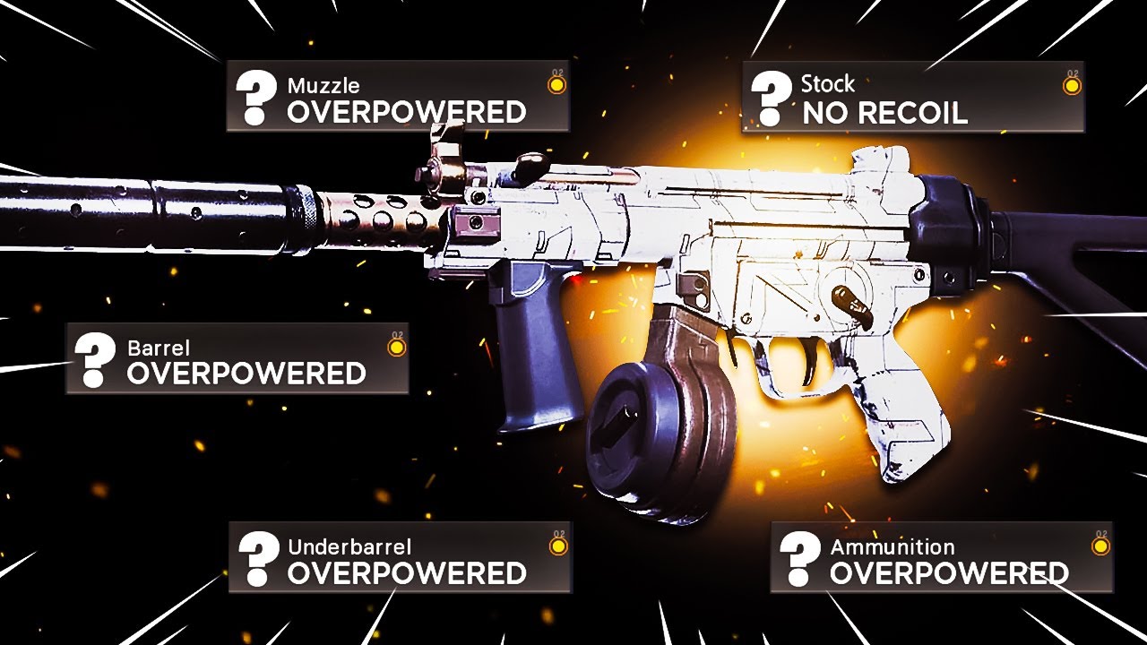 the LOW RECOIL Cold War MP5 Setup (Best MP5 Class Setup) - Cold War Warzone