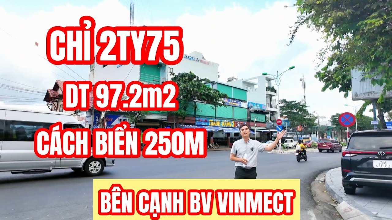 🌟KHÓ TIN! Chỉ 2ty75 căn NHÀ 97,2m2 CÁCH BIỂN NHA TRANG vài Bước Chân bên cạnh Bệnh Viện Vinmect