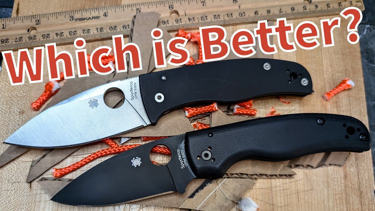 Is the New Spyderco Bodacious Better than the Shaman??