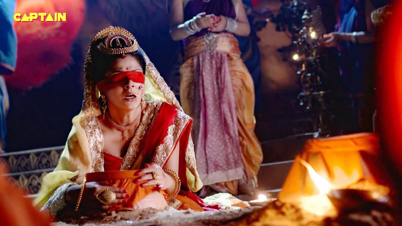 देखिये गांधारी ने कैसे दिया 100 पुत्र को जन्म |Suryaputra Karn |Episode No.33 |Smrity Sinha #महाभारत