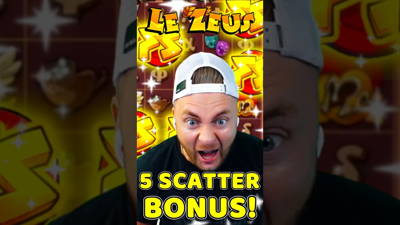 МЫ ПОЛУЧИЛИ РЕДКИЙ БОНУС ИЗ 5 СКАТТЕР-СИМВОЛОВ НА LE ZEUS! ⚡🤯