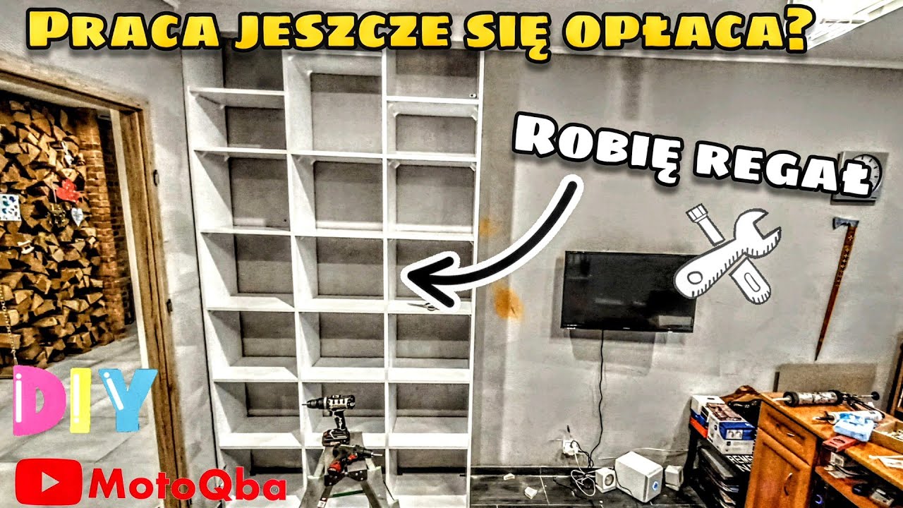REGAŁ 21 PÓŁEK wykonany samemu - CZY TO SIĘ OPŁACI? 🤔