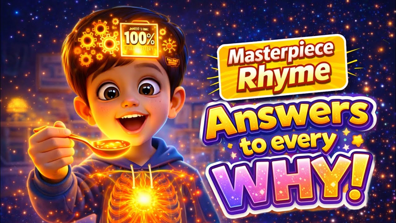 Why? Why? Why? ❓ Parents vs Kids Logic | 🤔 Kids' Big Questions Answered in Fun 3D Animated Song | 