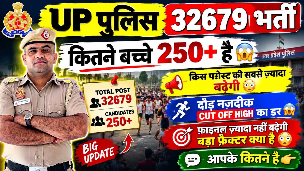 UP POLICE 250+ ALL STUDENTS DATA 📊 OUT 🤩 AFTER DV/PST PASS LIST CATEGORY WISE